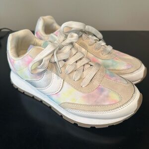 Cat & Jack Multicolor Tie-Dye Kids Sneakers